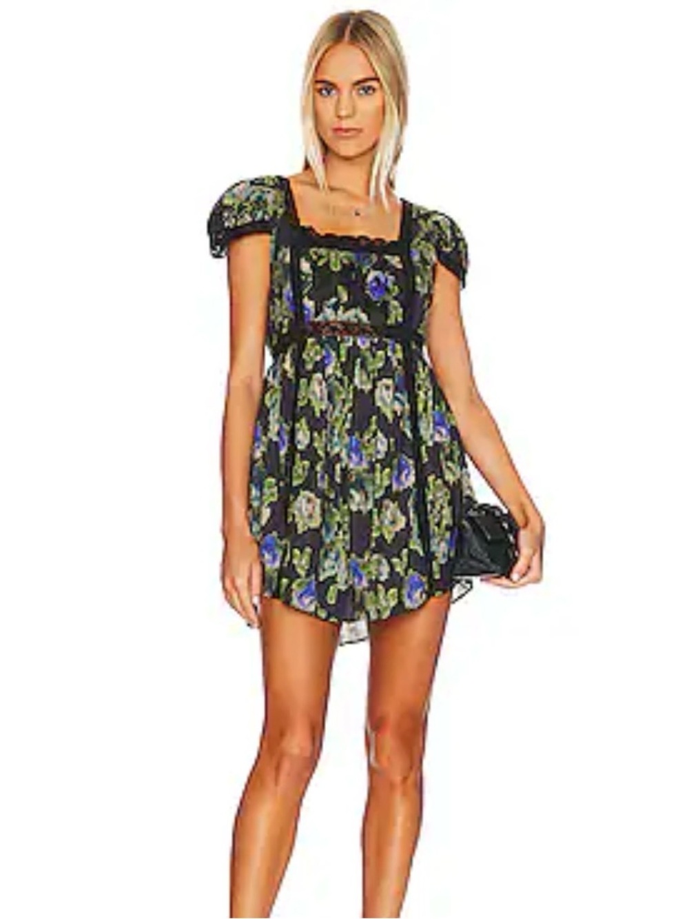 New LoveShackFancy Nutmeg babydoll Lace Dress Women Size 4 Dark Coquette whimsy